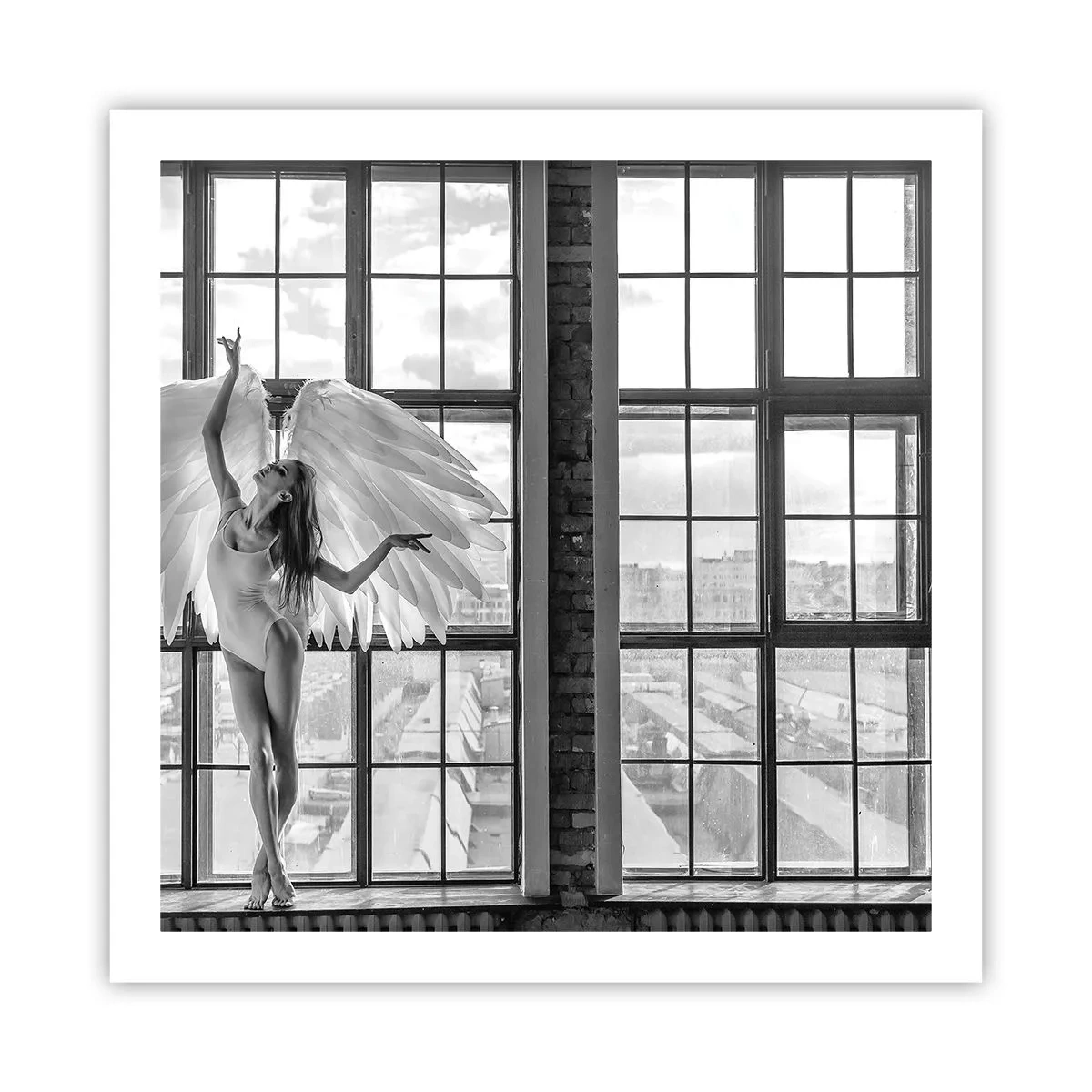 Póster - ¿Ciudad de los ángeles? - 60x60 cm