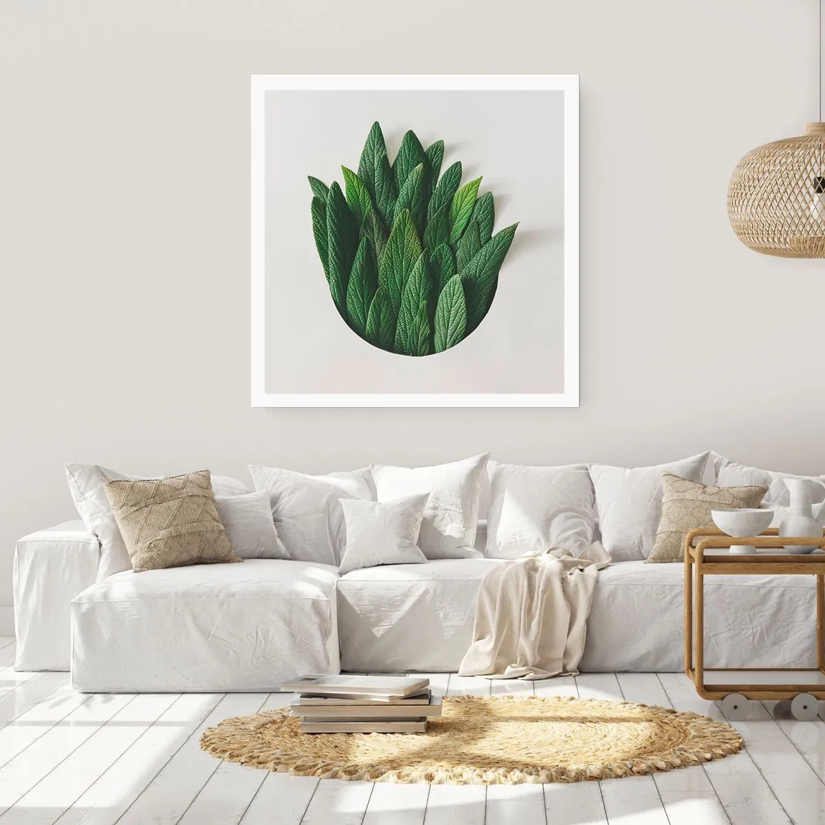 Póster - Curiosidad desenfrenada - 50x50 cm