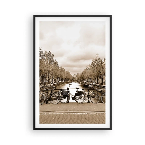 Póster en marco negro - Holanda solo hay una - 61x91 cm