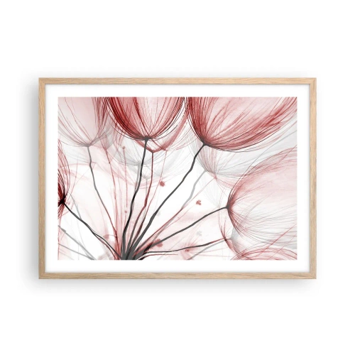 Póster en marco roble claro - Antes de partir - 70x50 cm