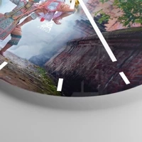 Esfera sin numeración, con rayas