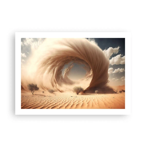 Póster - Portal abierto - 70x50 cm