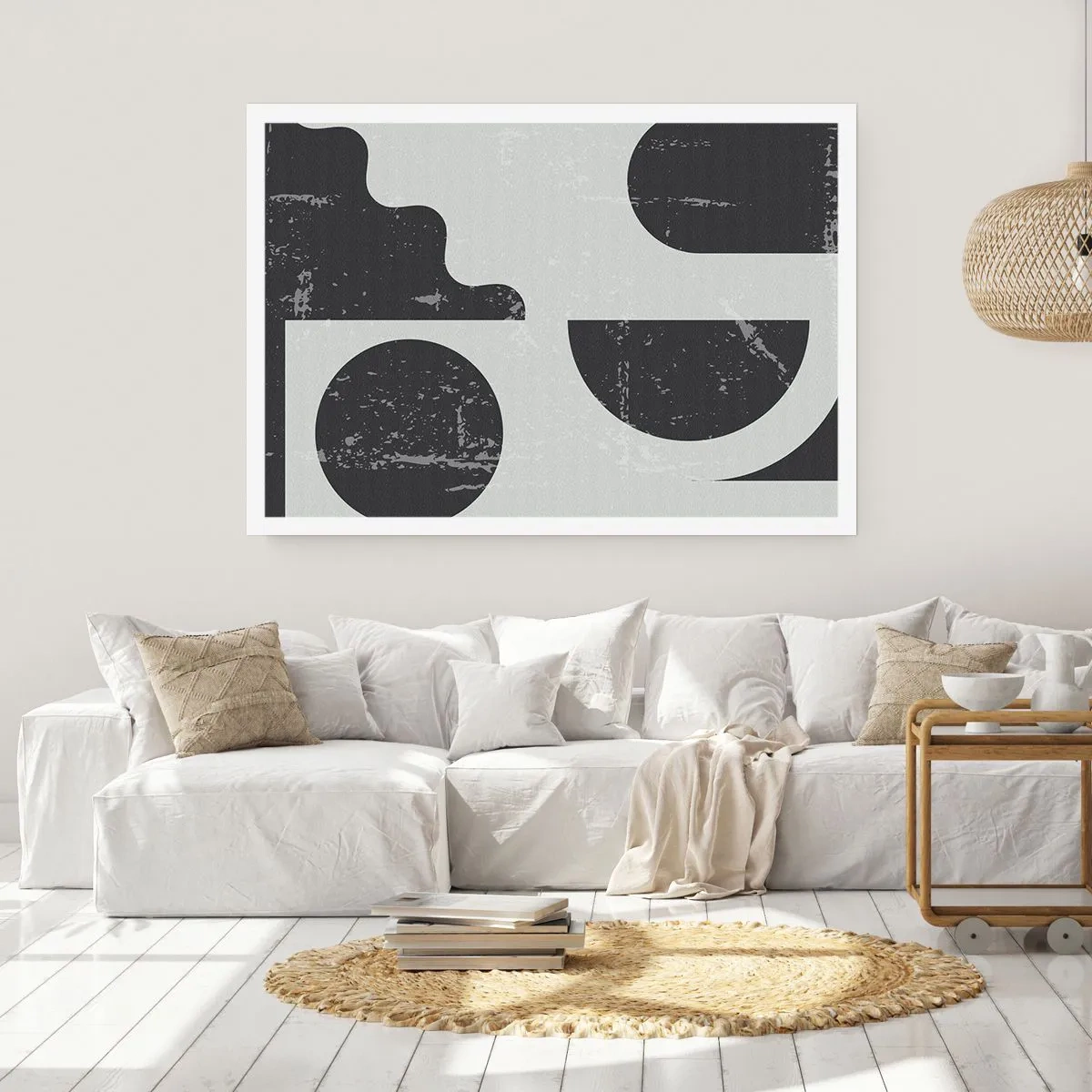 Póster - Composición arriba y abajo - 40x30 cm