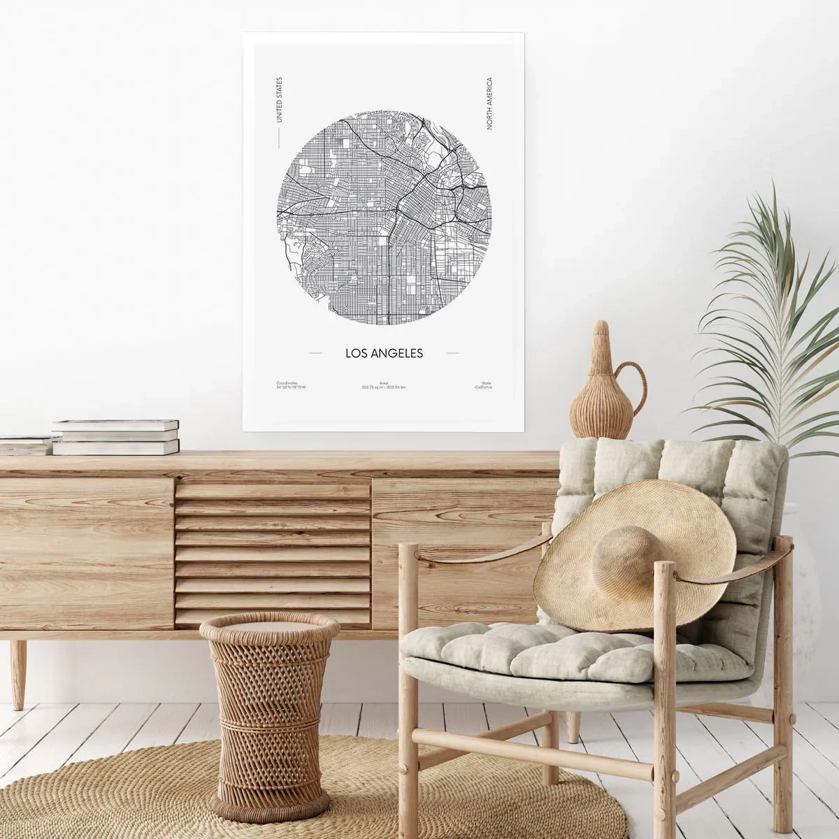 Póster - Anatomía de Los Ángeles - 70x100 cm