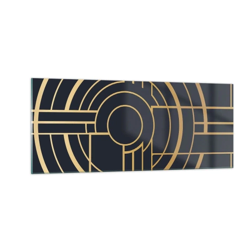 Cuadro sobre vidrio - Impresiones sobre Vidrio - Giro de los elementos - 100x40 cm