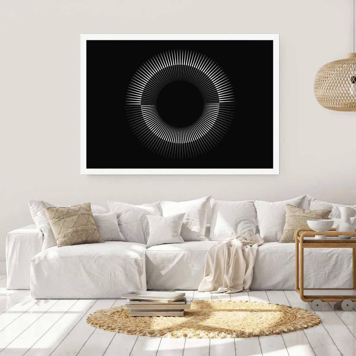 Póster - Sol negro - 70x50 cm