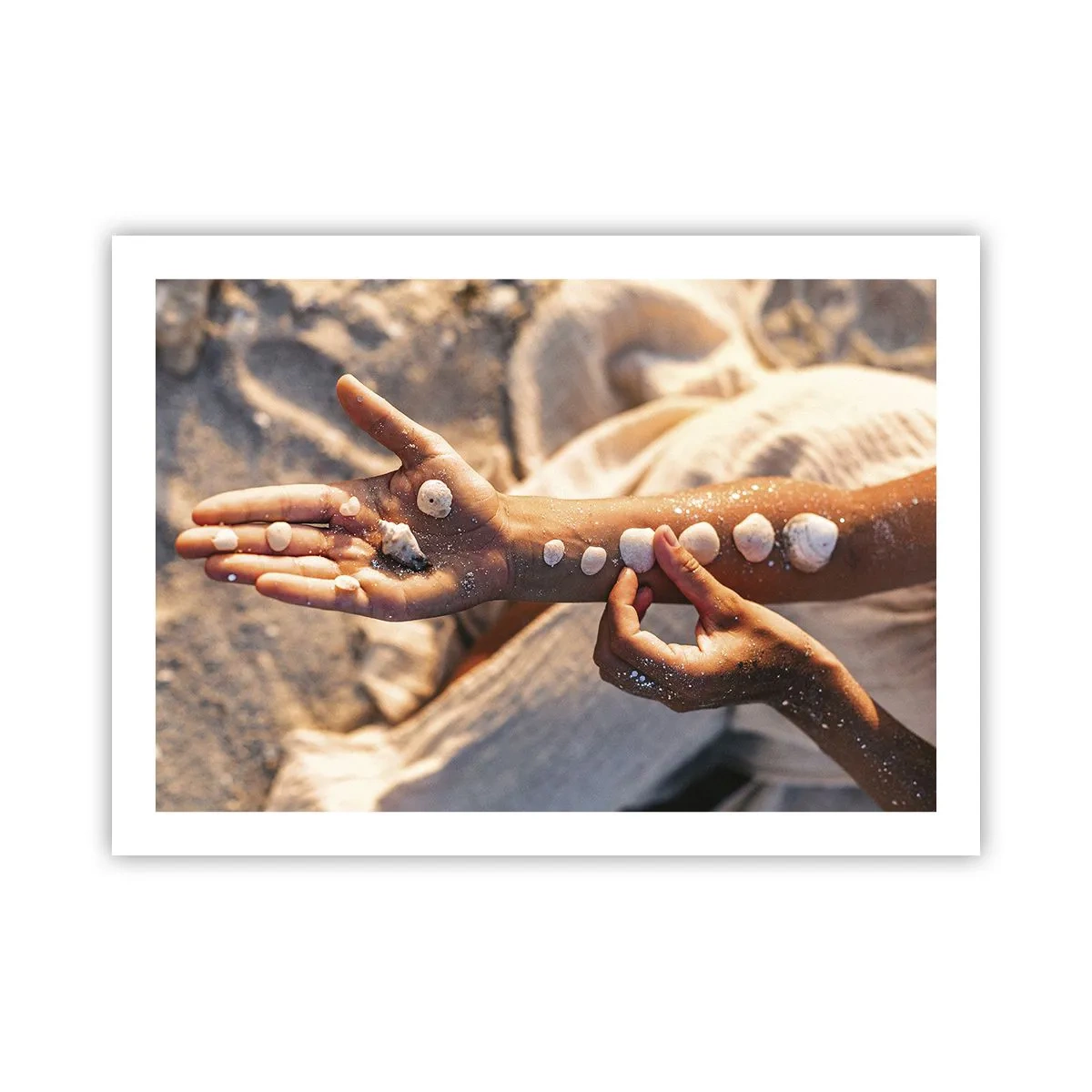 Póster - La belleza al alcance de la mano - 70x50 cm