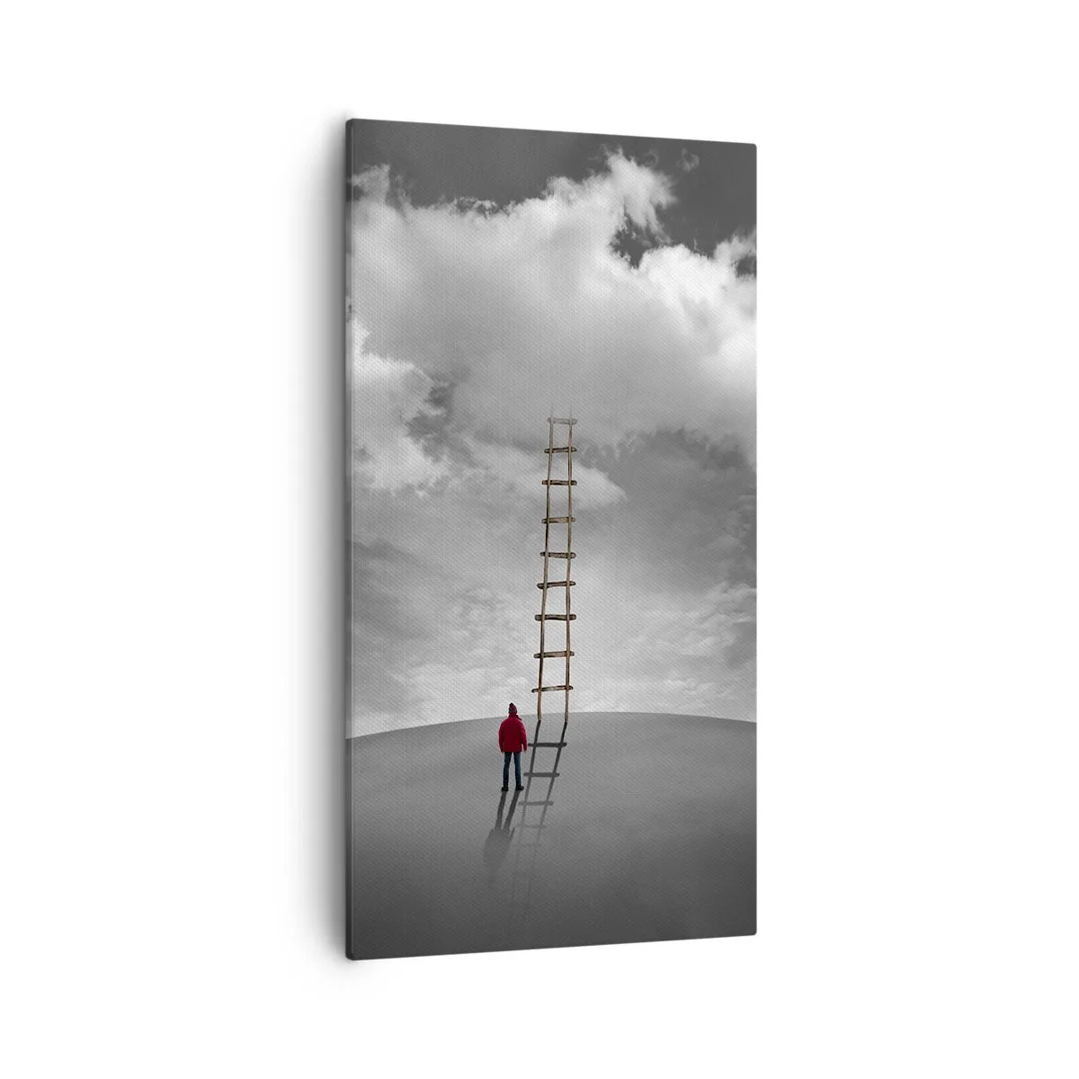 Cuadro sobre lienzo - Impresión de Imagen - Todo es posible - 55x100 cm