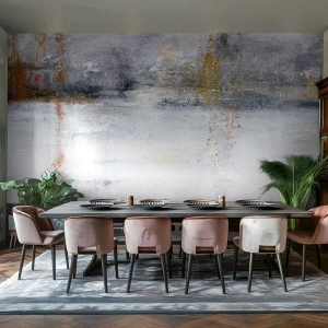 Fotomural personalizado Premium Canvas - Tras una cortina de aire - Abstracción, Pedazo, Cuadro