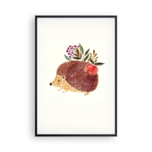 Póster en marco negro - Y ya te gusto - 61x91 cm