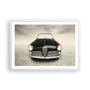 Póster en marco blanco - ¿Y cómo no quererme? - 70x50 cm