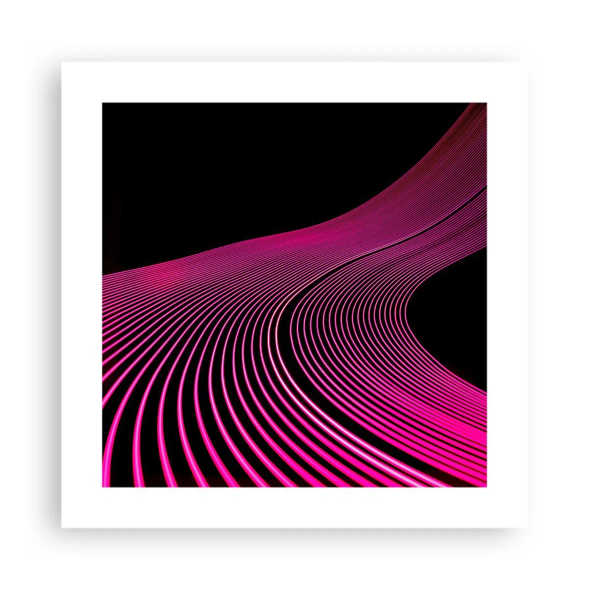 Póster - Avenida de luz - 40x40 cm