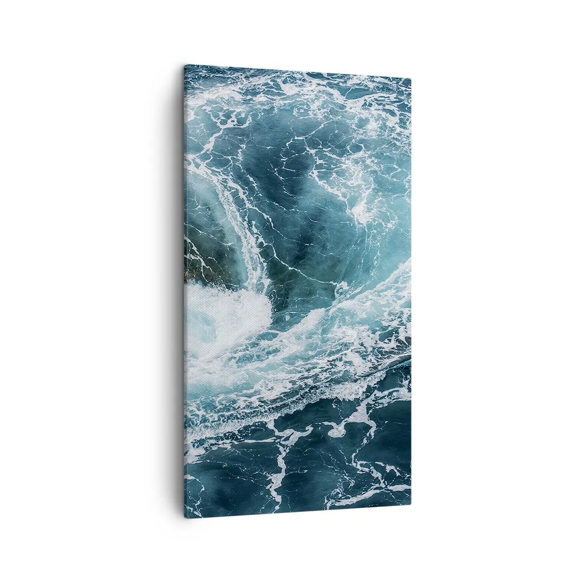 Cuadro sobre lienzo - Impresión de Imagen - Torbellino al núcleo de la Tierra - 45x80 cm