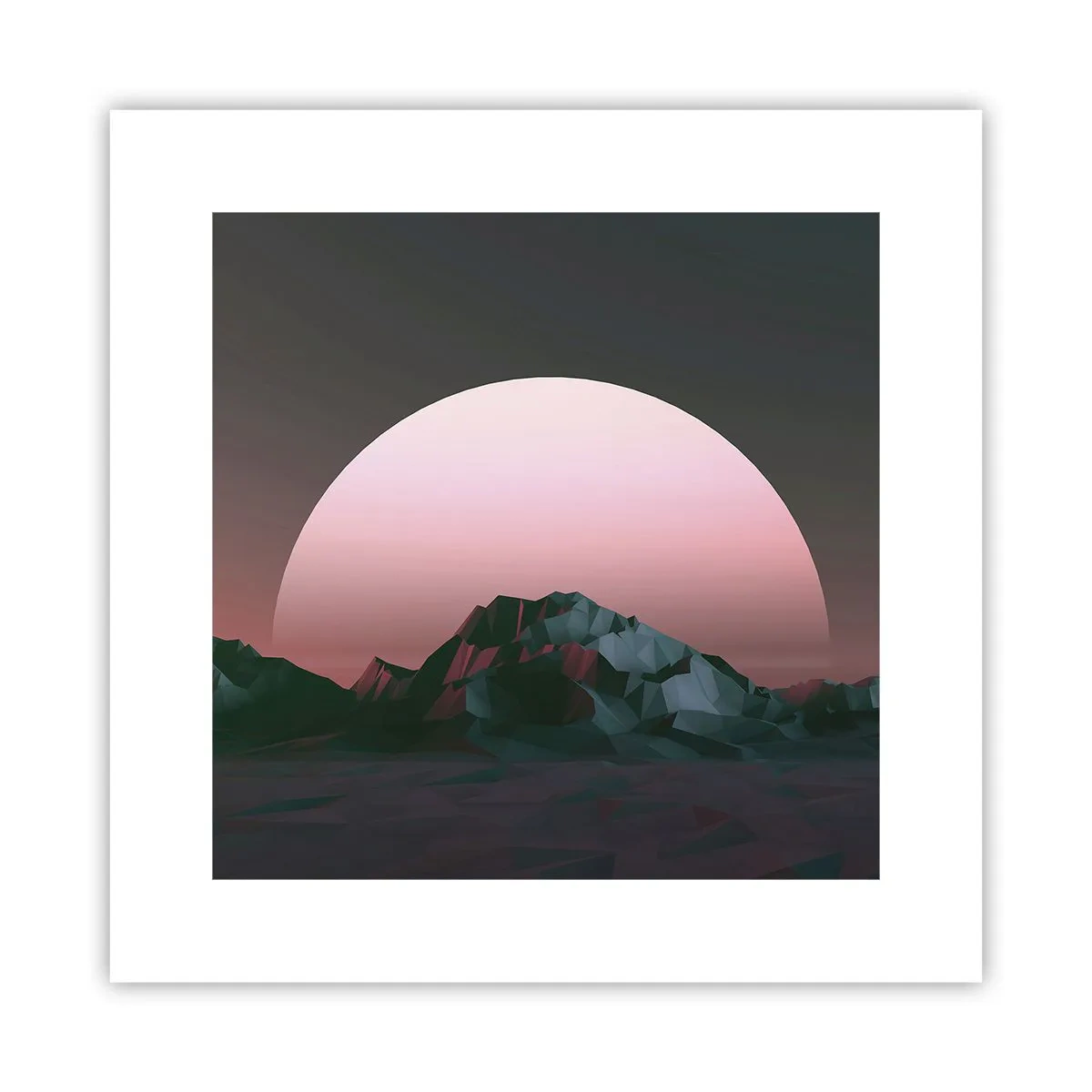 Póster - En una galaxia muy muy lejana - 30x30 cm