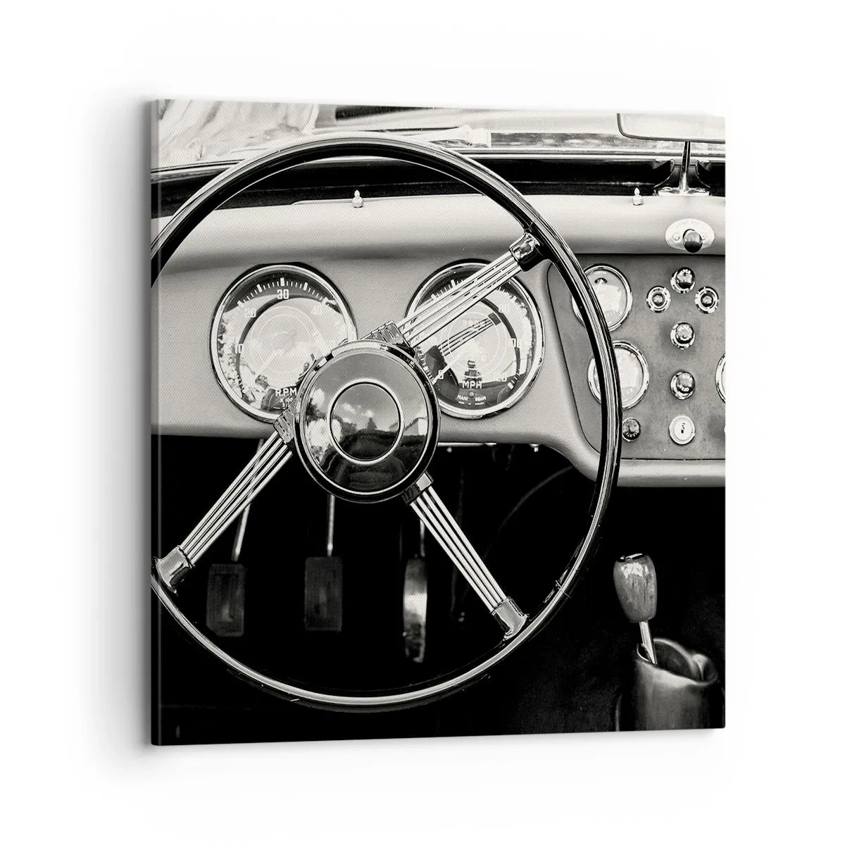 Cuadro sobre lienzo - Impresión de Imagen - El sueño de un coleccionista - 70x70 cm