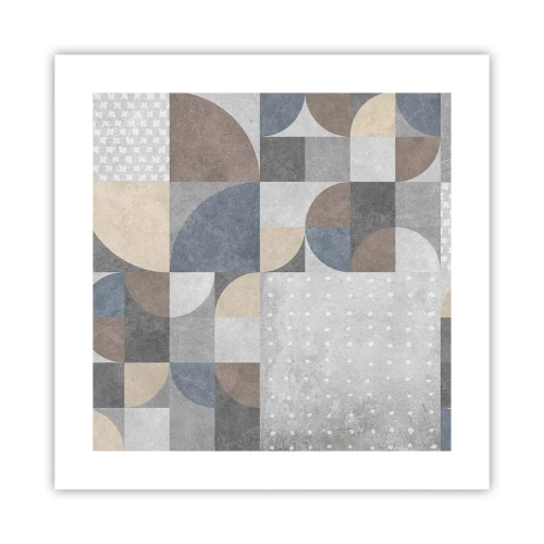 Póster - Fantasía cerámica - 40x40 cm