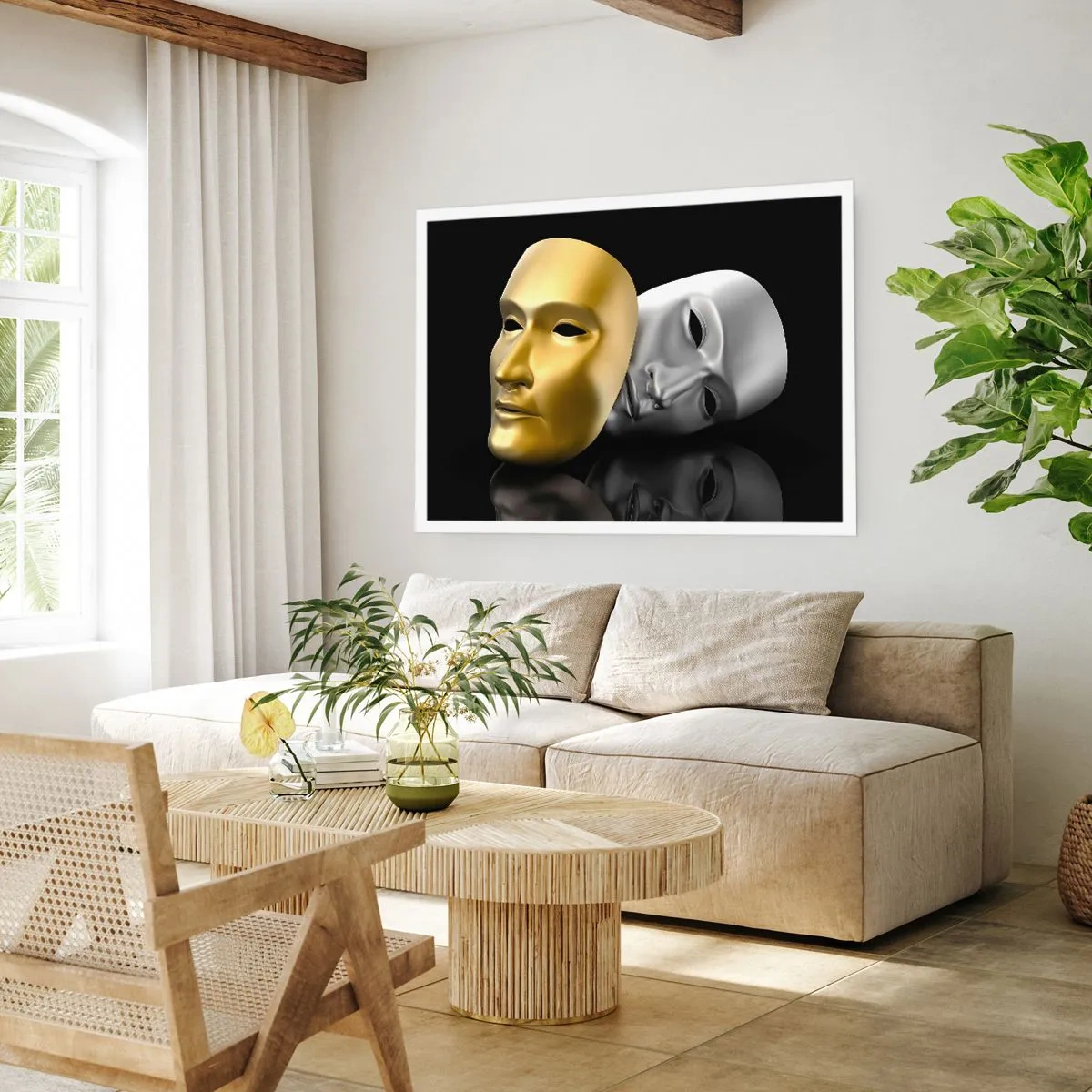 Póster - La vida es un teatro - 50x40 cm