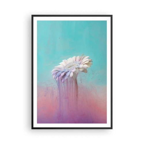 Póster en marco negro - El inframundo de las flores - 70x100 cm