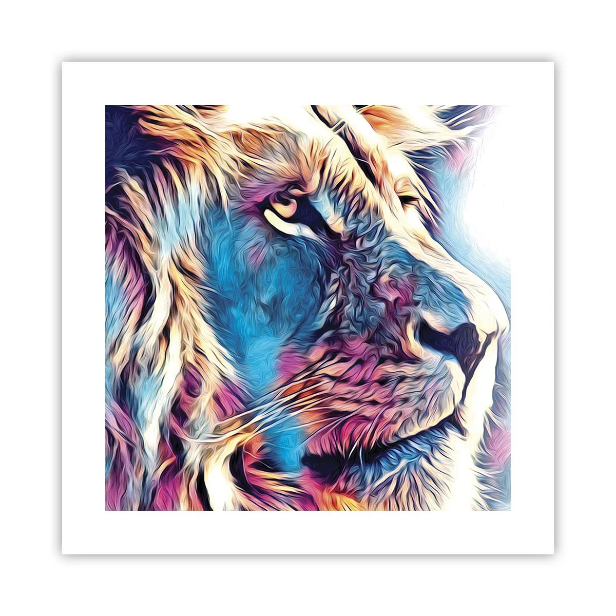 Póster - La sabiduría de la naturaleza - 40x40 cm