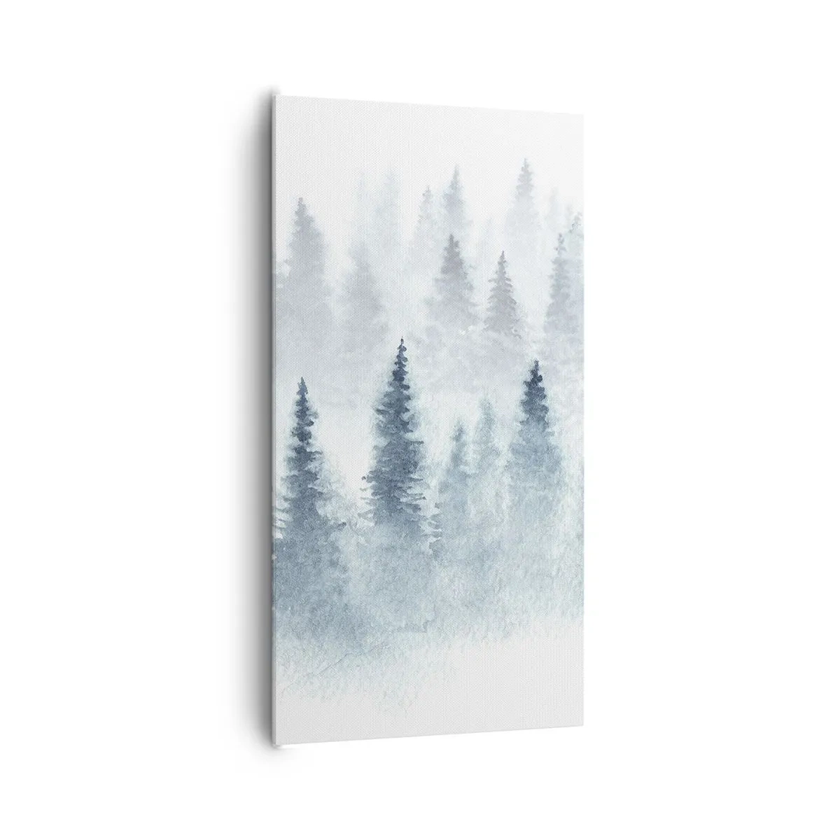 Cuadro sobre lienzo - Impresión de Imagen - Envuelto en la niebla - 65x120 cm