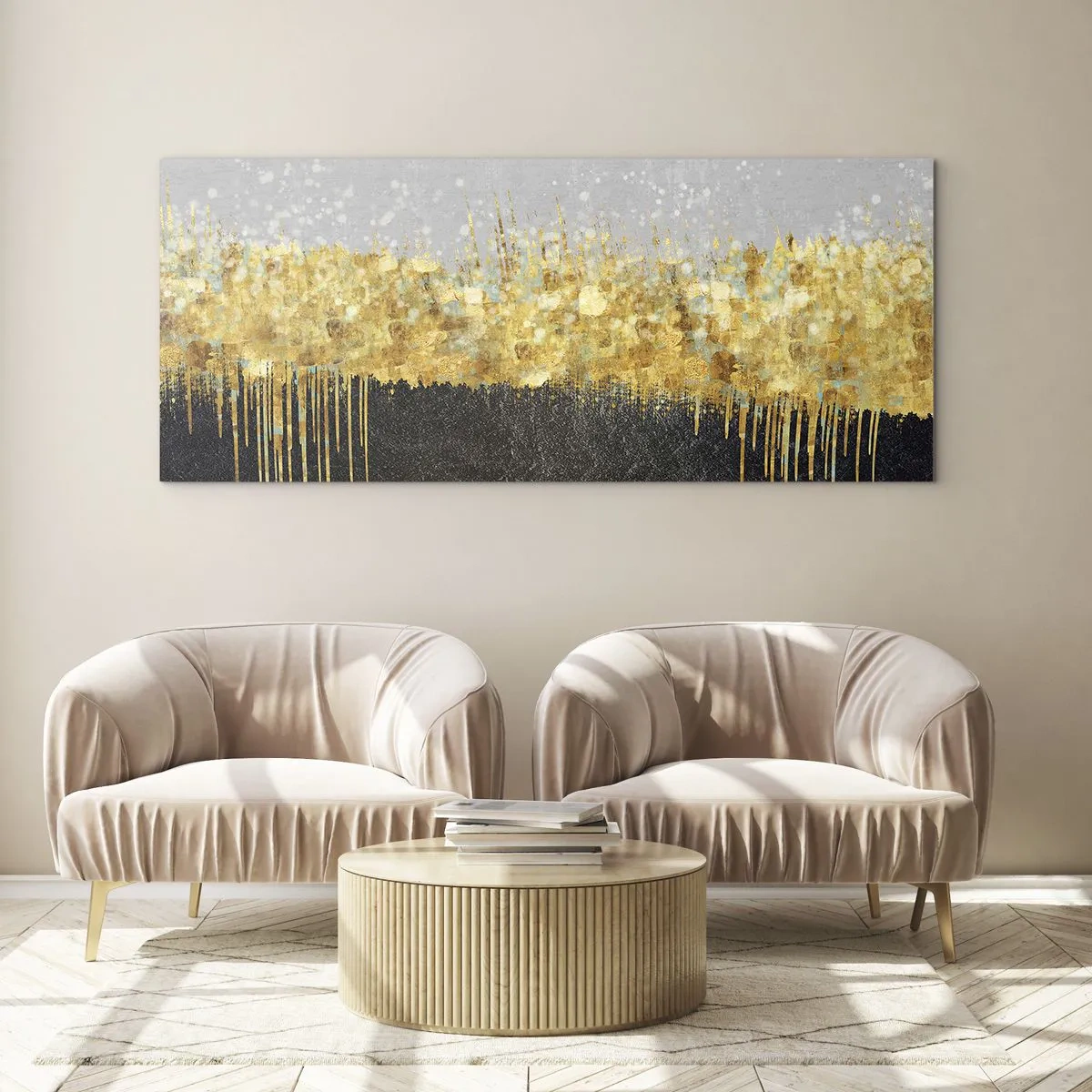 Cuadro sobre vidrio - Impresiones sobre Vidrio - Hacia arriba y hacia abajo - 100x40 cm