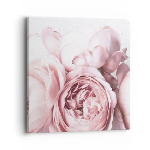 Cuadro sobre lienzo - Impresión de Imagen - Para los románticos - 40x40 cm