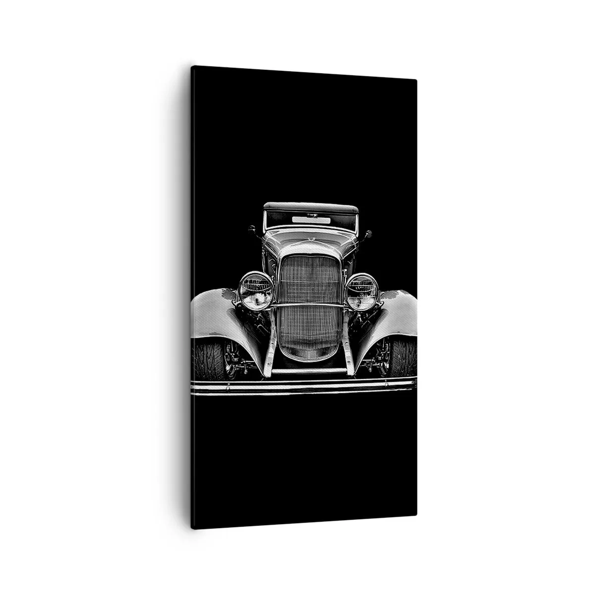 Cuadro sobre lienzo - Impresión de Imagen - Un verdadero caballero - 55x100 cm