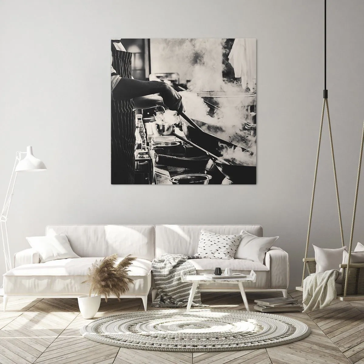 Cuadro sobre lienzo - Impresión de Imagen - Alquimia de sabores - 30x30 cm