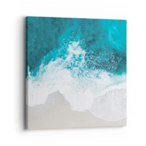 Cuadro sobre lienzo - Impresión de Imagen - Una caricia natural - 30x30 cm