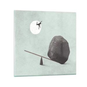 Cuadro sobre vidrio - Impresiones sobre Vidrio - Un sueño hecho realidad - 70x70 cm