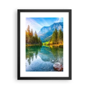 Póster en marco negro - La dulzura del otoño - 30x40 cm