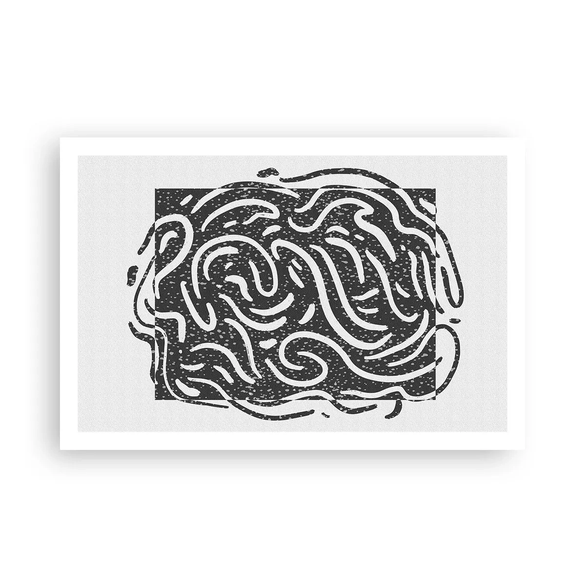 Póster - Abstracción: una danza de alegría - 91x61 cm