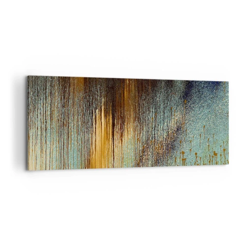 Cuadro sobre lienzo - Impresión de Imagen - Una composición colorista no accidental - 100x40 cm