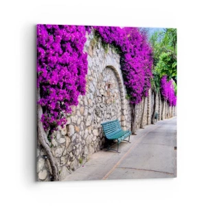 Cuadro sobre lienzo - Impresión de Imagen - Punto de reunión - 70x70 cm