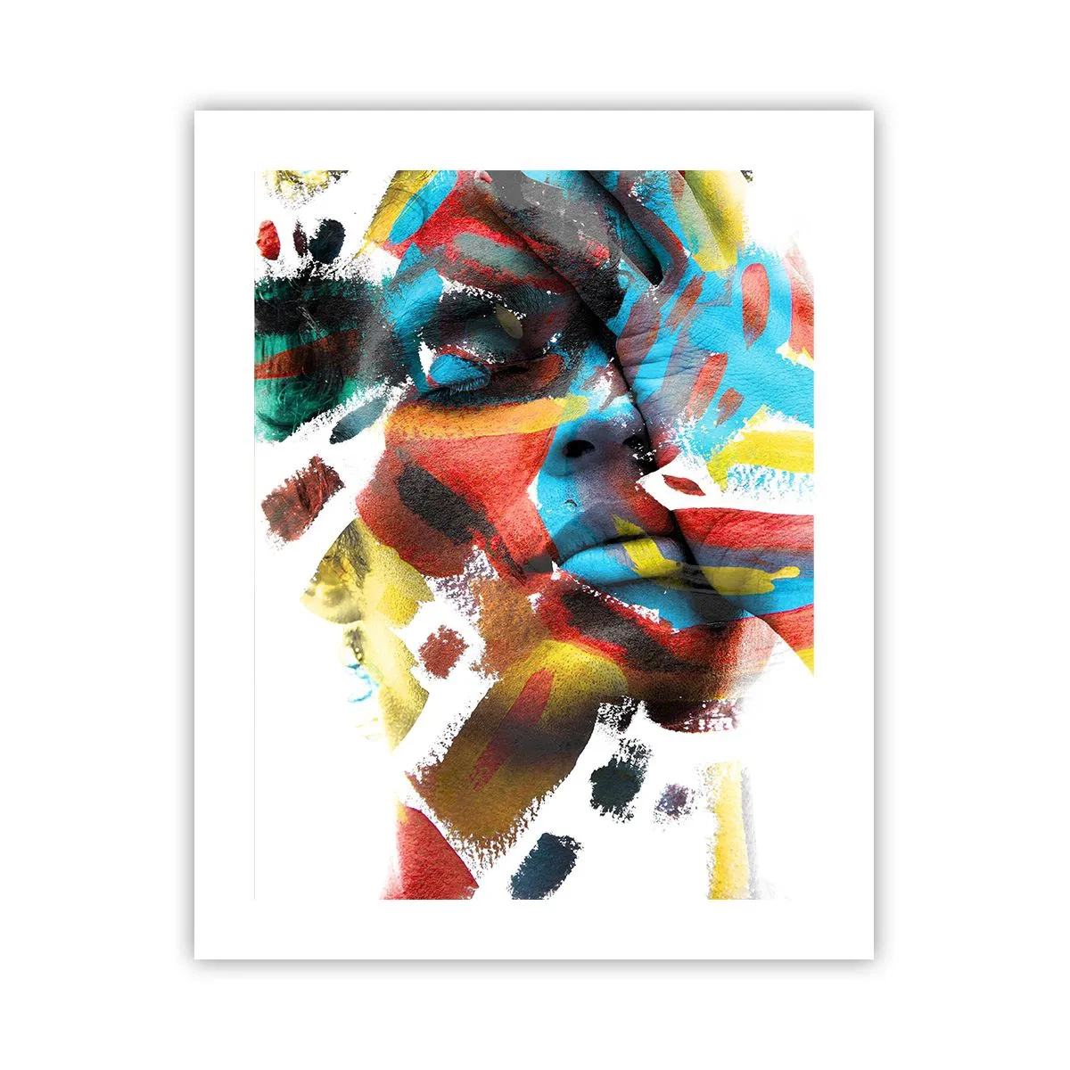 Póster - Una personalidad colorida - 40x50 cm