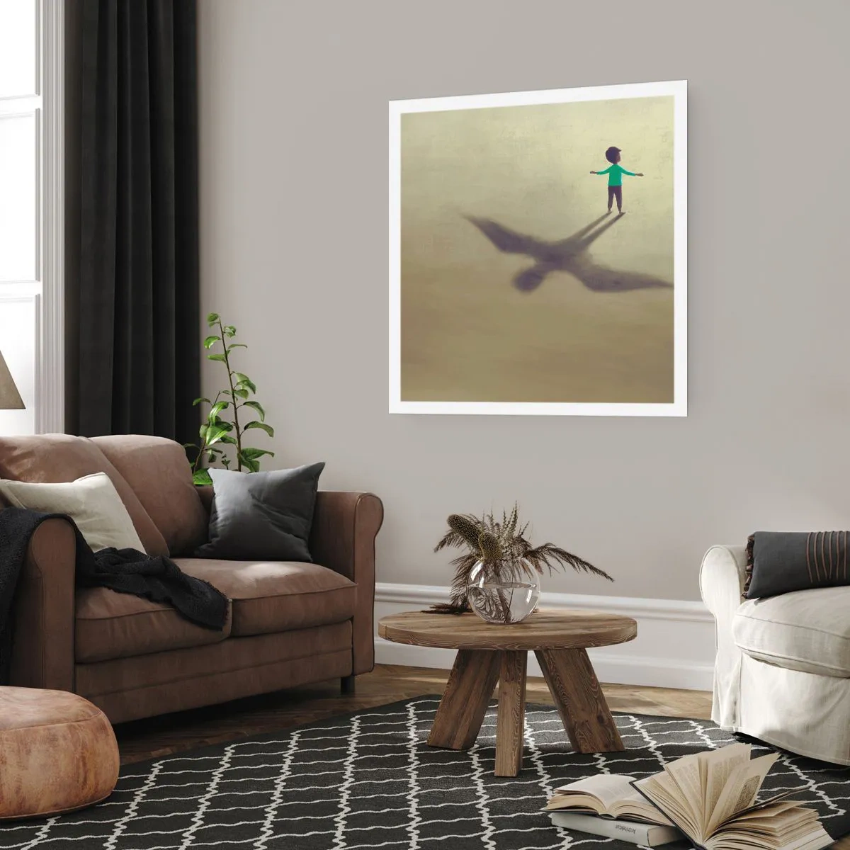 Póster - Héroe del futuro - 30x30 cm