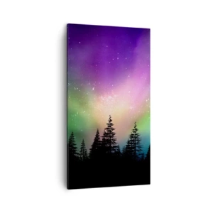 Cuadro sobre lienzo - Impresión de Imagen - Magia blanca - 45x80 cm