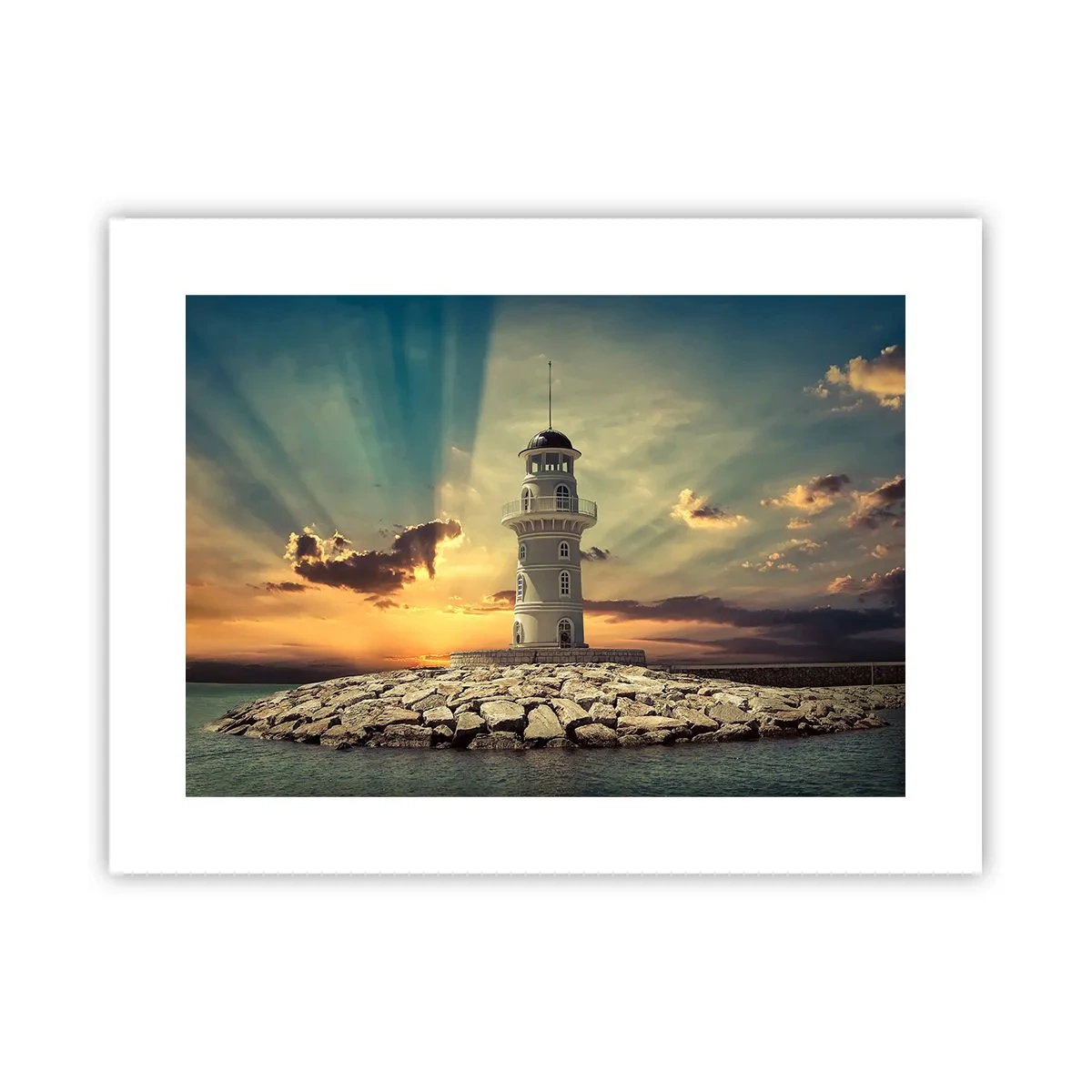 Póster - Luz - Bondad - Belleza - 40x30 cm