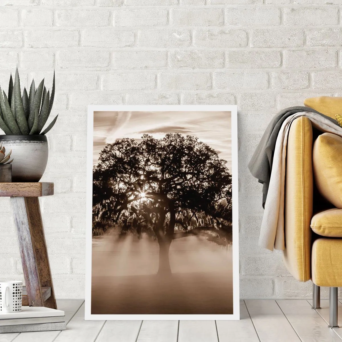 Póster - Un árbol de buenas noticias - 40x50 cm