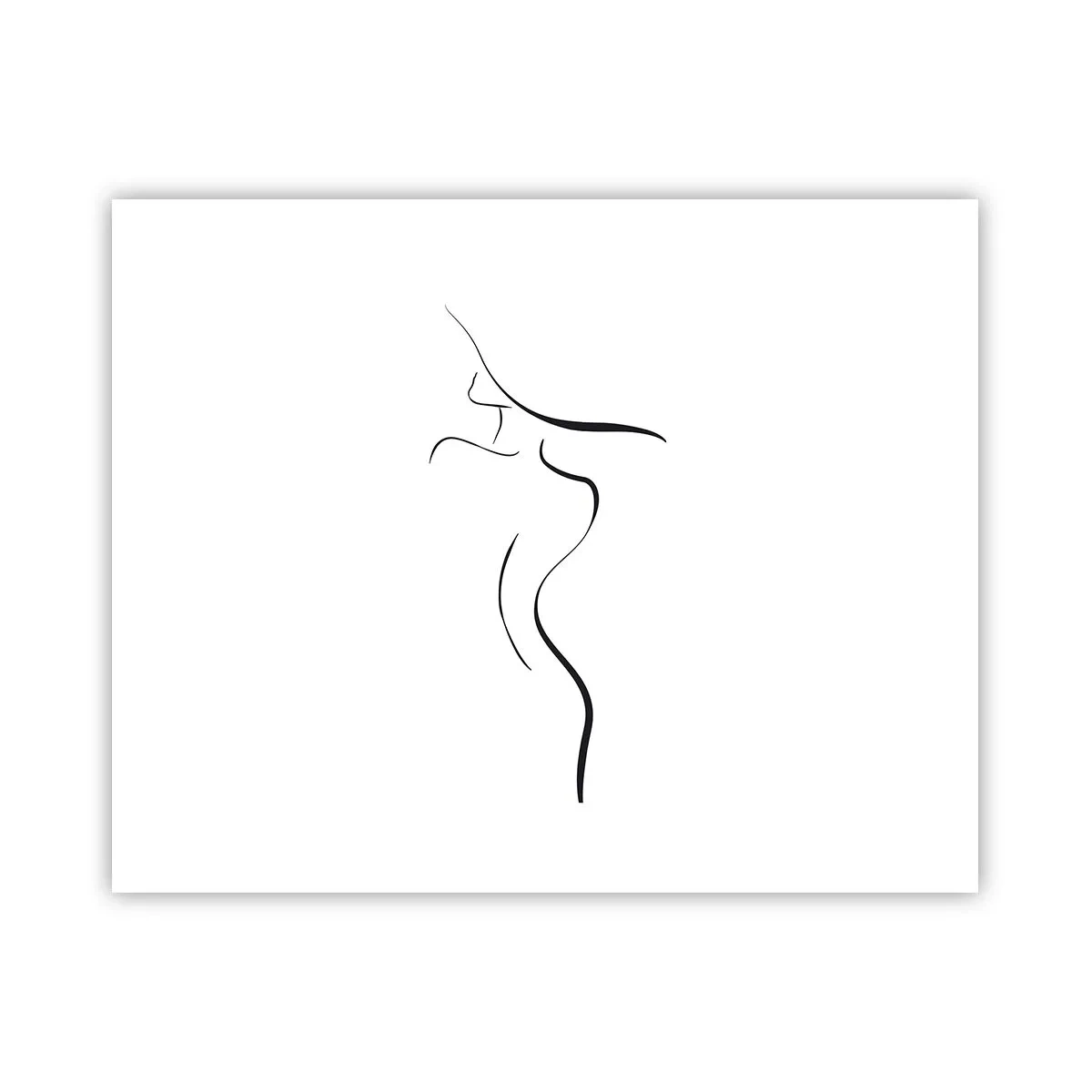 Póster - Escurridiza como una ola - 50x40 cm