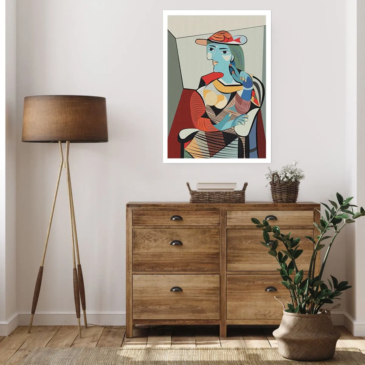 Póster - A través de los ojos de Picasso - 70x100 cm