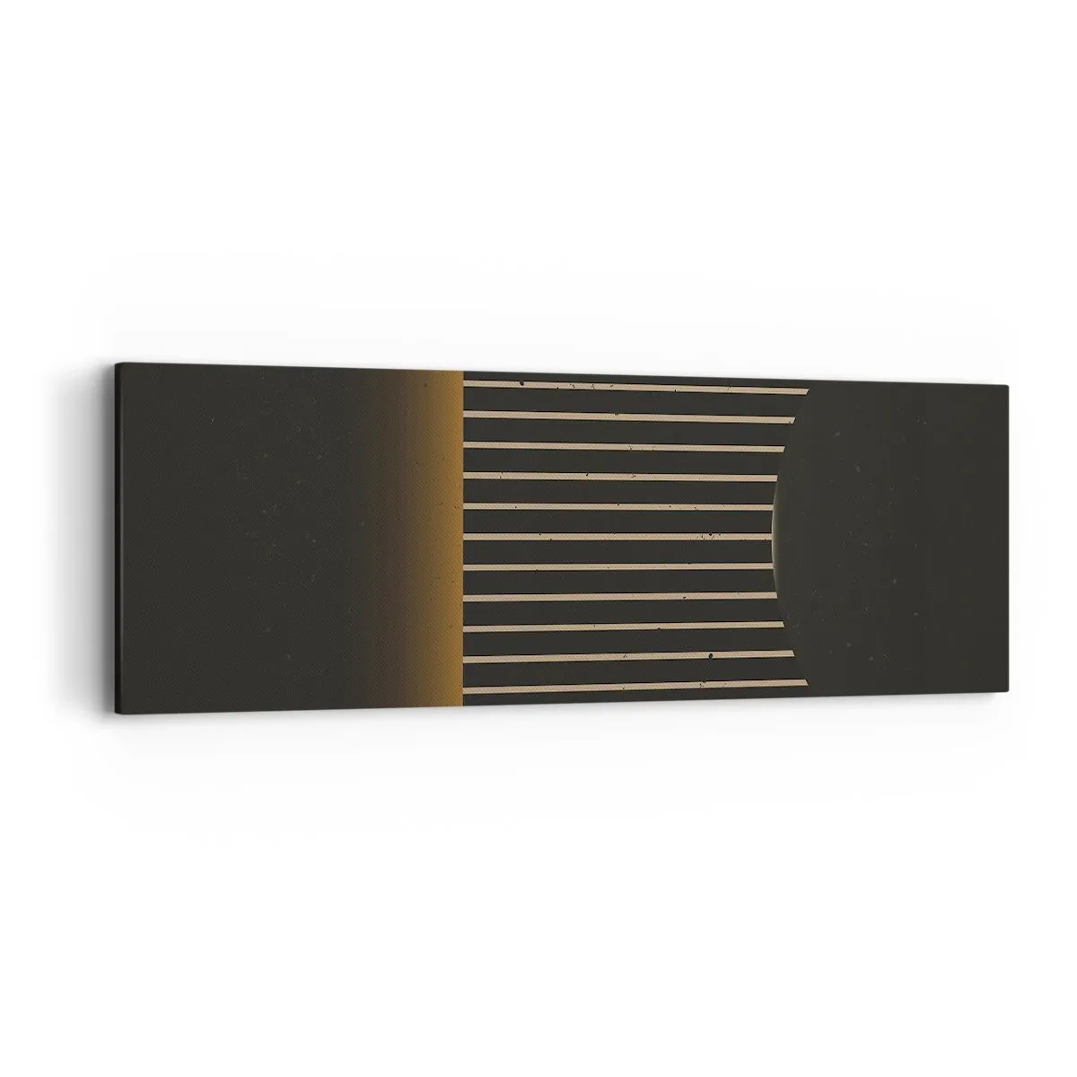 Cuadro sobre lienzo - Impresión de Imagen - Explorar la oscuridad - 90x30 cm