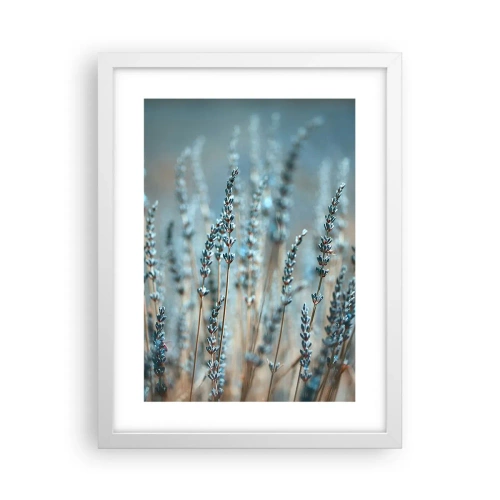 Póster en marco blanco - Fragante pasto - 30x40 cm