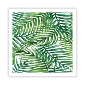 Póster - Bajo el verde - 60x60 cm