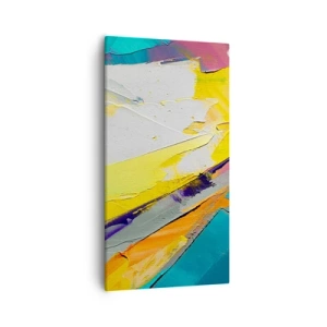 Cuadro sobre lienzo - Impresión de Imagen - Anatomía de la luz - 55x100 cm