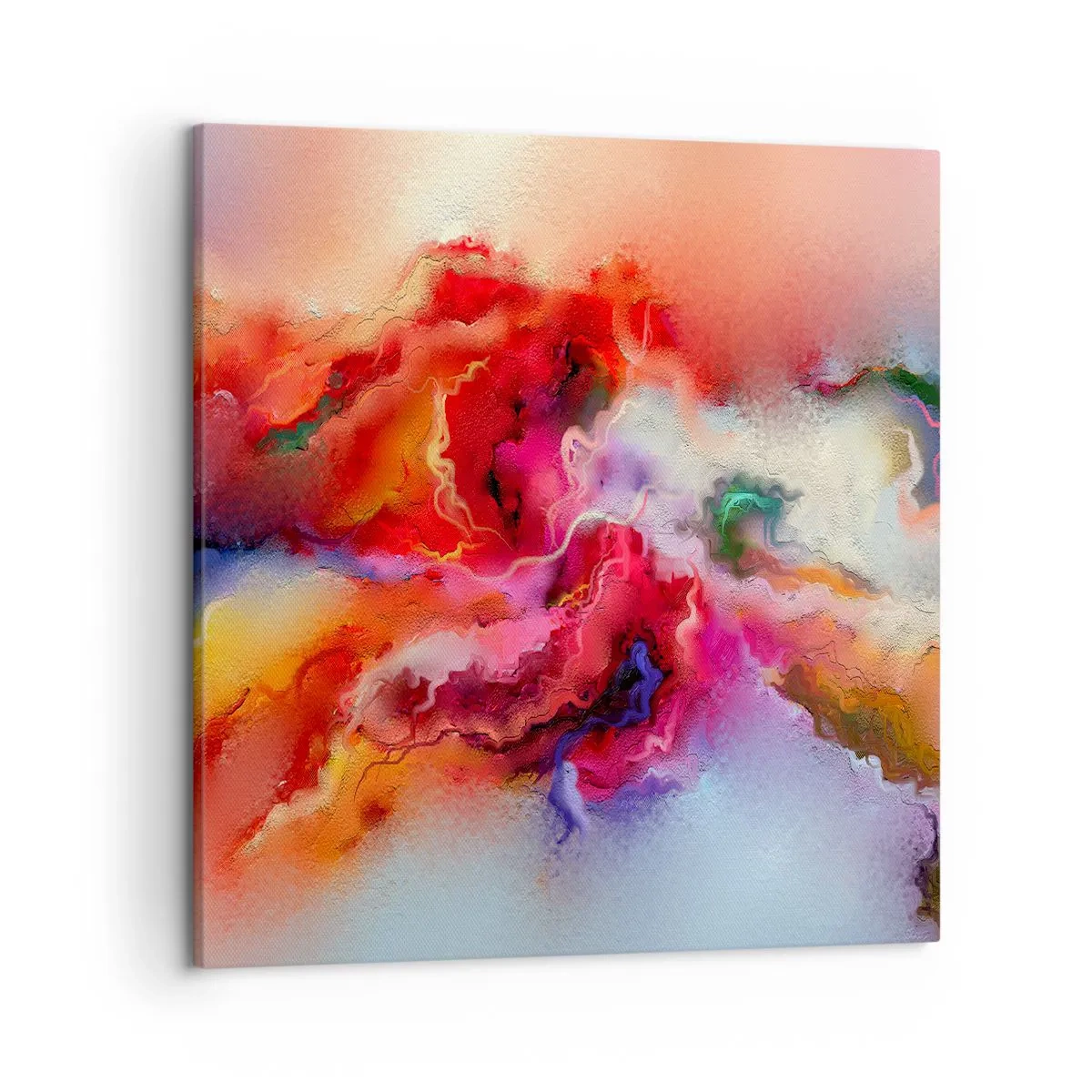 Cuadro sobre lienzo - Impresión de Imagen - Cómo atrapar los sueños: el humo - 50x50 cm