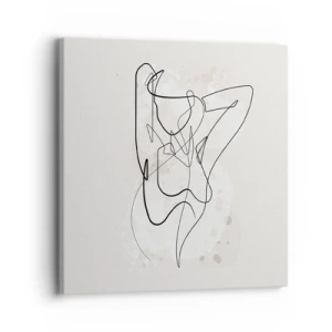 Cuadro sobre lienzo - Impresión de Imagen - El arte de la seducción - 30x30 cm