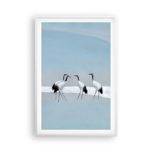 Póster en marco blanco - Después de un día caluroso - 61x91 cm