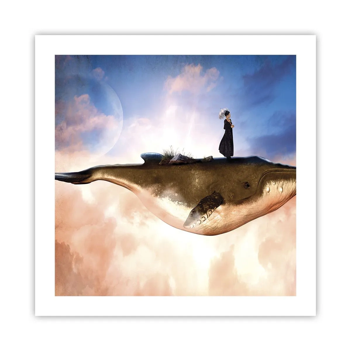 Póster - Un viaje surrealista - 50x50 cm