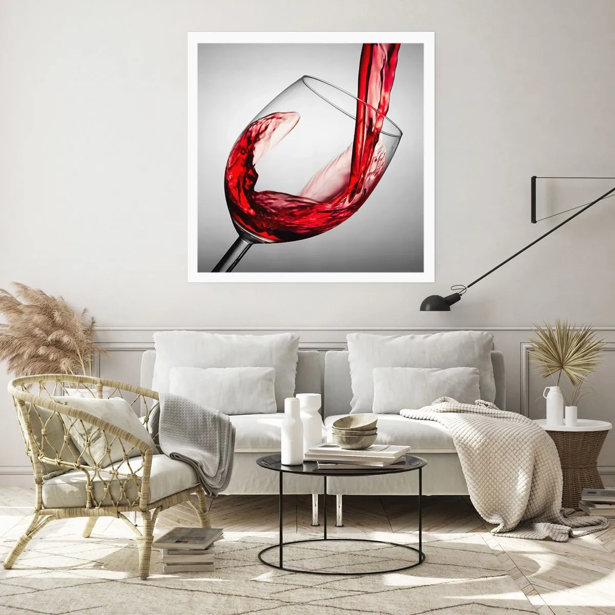 Póster - Color - Movimiento - Sonido - 30x30 cm